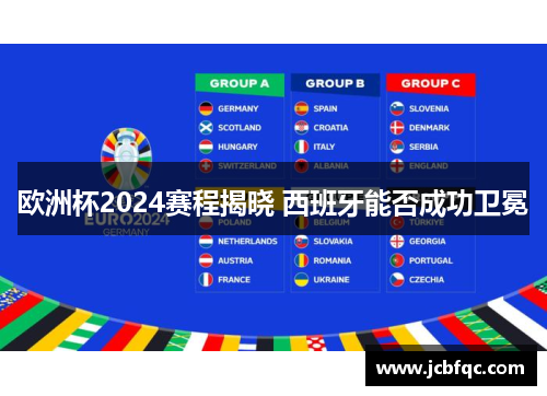 欧洲杯2024赛程揭晓 西班牙能否成功卫冕